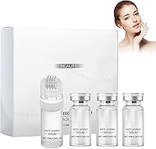 Microneedling Infusion System Set, Micro Infusion System for Face, Anti-Aging Serum 10ml*3+Roller*1, Facial System with Serum, Improves Fine Lines and Facial Wrinkles