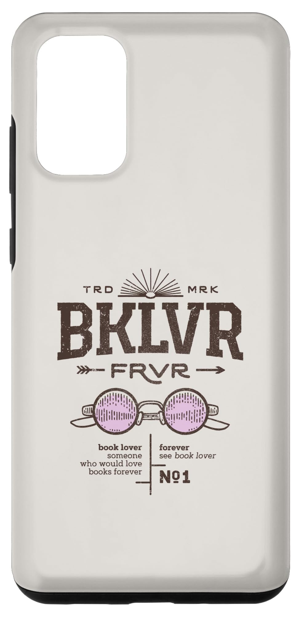 Galaxy S20+ Book Lover Forever BKLVR FRVR Case