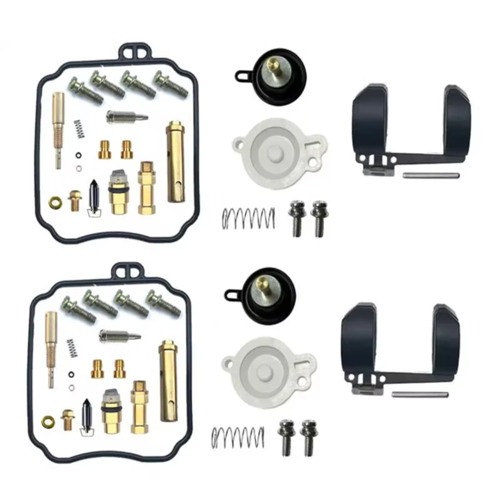 Kit Reparación Carburador Kit De Reparación De Carburador De Motocicleta, para Yamaha para Dragstar XVS400 4TR/5KP DS XVS 400 DS400, Cilindro De Piezas Flotantes | Set 2