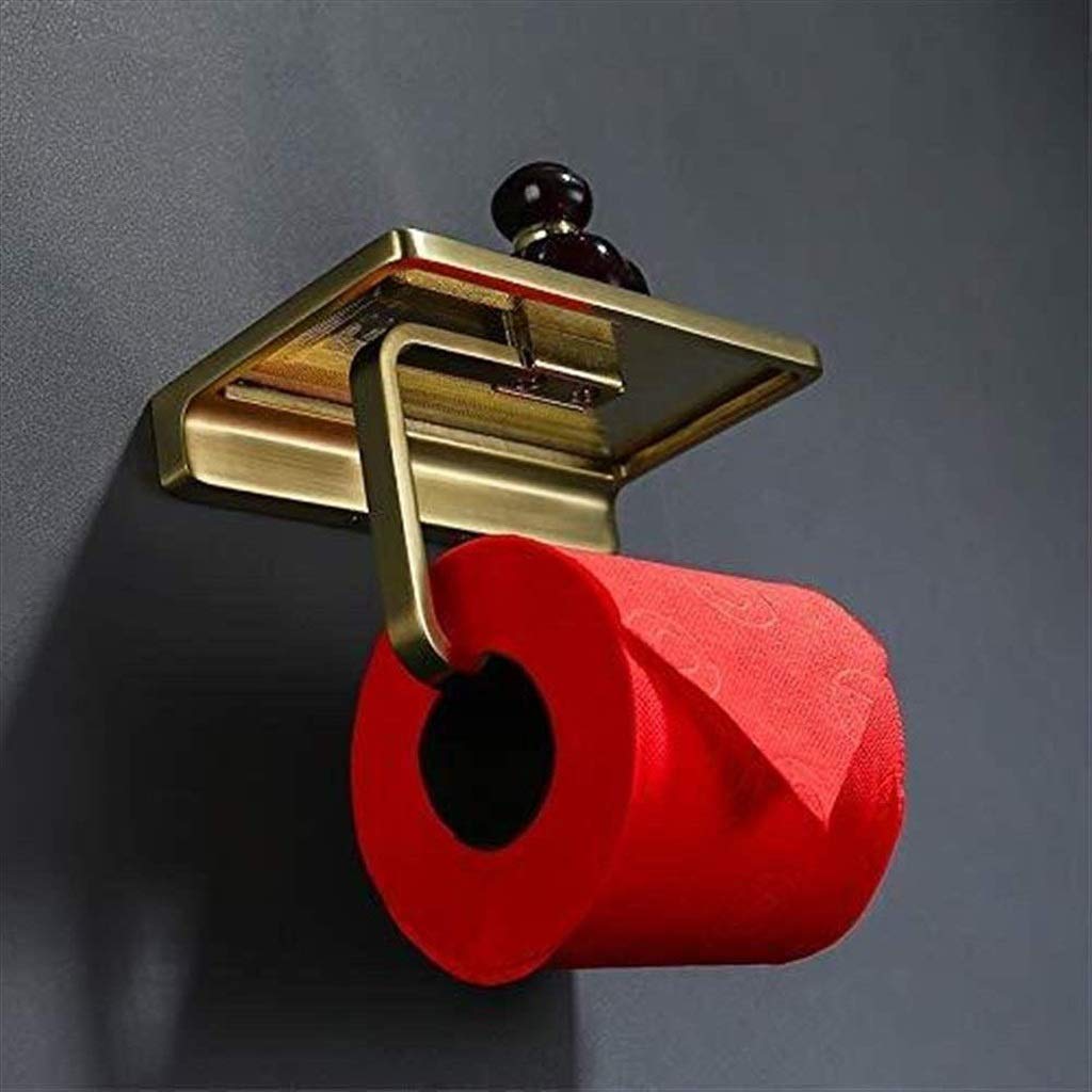 Supporto di Carta Rotolo di Carta, Supporto di Carta Adesiva Porta Rotolo in Acciaio Inox Spazzolato