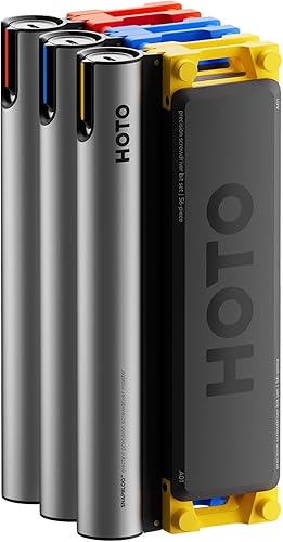 HOTO SNAPBLOQ - Kit de herramientas maestro 3 en 1 para bricolaje y reparación, motor sin escobillas, sistema de fijación magnética, 114 accesorios