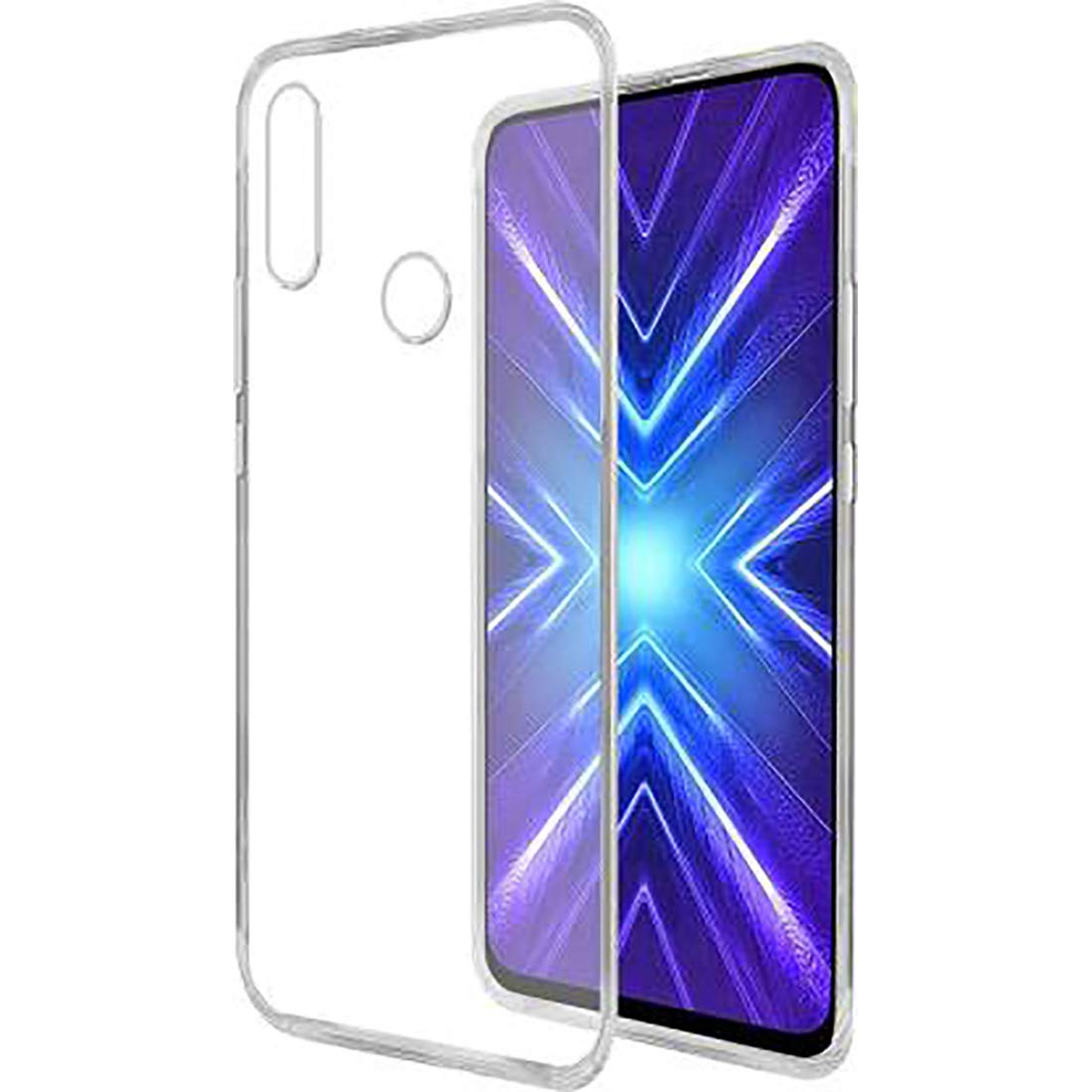 Solimo Silicone Mobile Cover for Huawei Honor 9X (Soft & Shockproof Back Case with Inbuilt Cushioned Edges) for Transparent (B0853XGJ8J) Amazon Price History, Amazon Price Tracker
