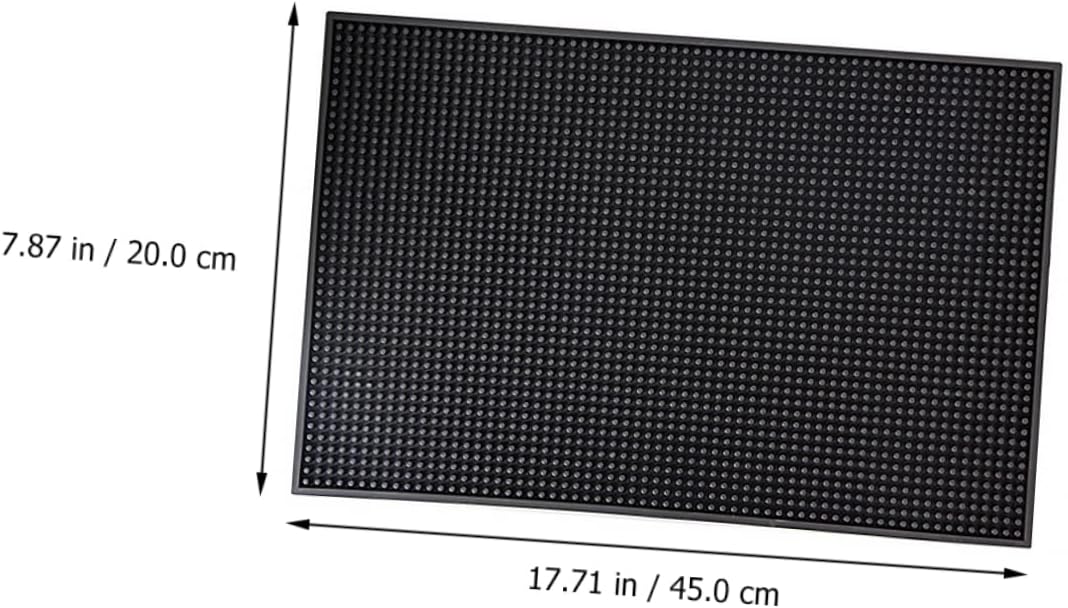 Outanaya 1pc Non-Skid Barber Table Mat for Hair Clippers Scissors Storage Cushion Lightweight Hairdressing Tools Organizer for Salons and Home Use