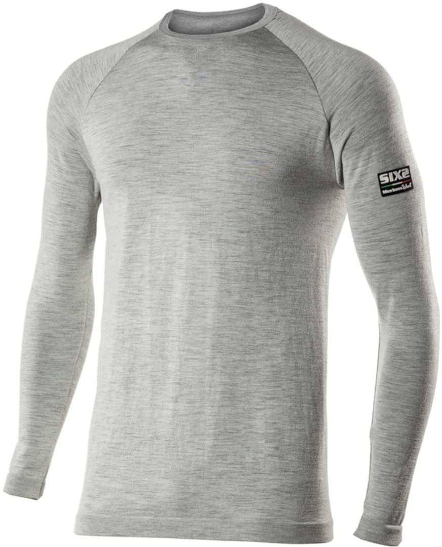 SIX2 T-Shirt ml Merinos Wool Unisex Adulto