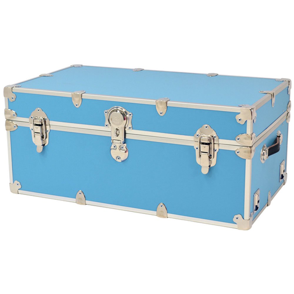 CampBound College & Camp Trunk w/Wheels & Tray - X-Large - 34" x 20" x 15" - Sky Blue