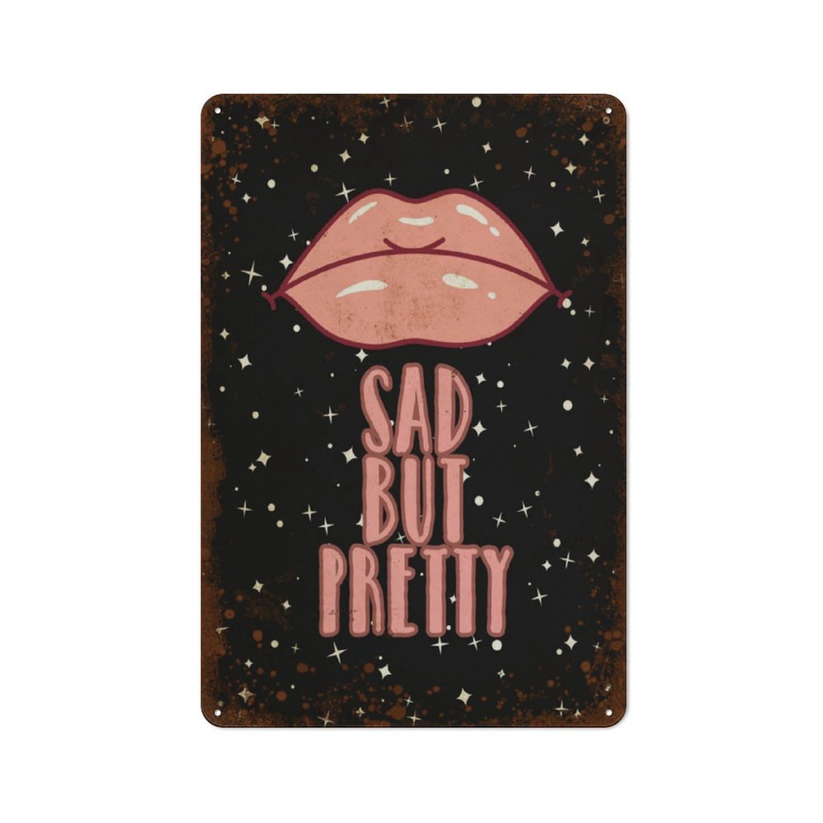 Kwqdozf Style-6 8X12 Inch Sad But Pretty 8X12 In
