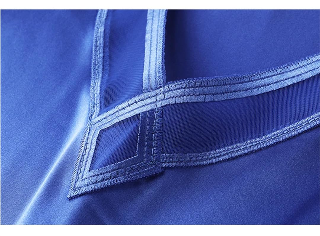 Donne Estate Solido Scollo a V Ricamo Raso Elastico Pizzo Top