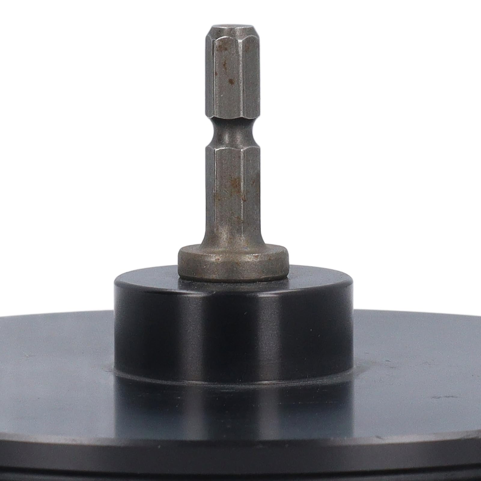 Aramox Strumento per Tappare Bottiglie in Metallo con Punta Elettrica per Tappi da 90 a 100 Mm con Cuscinetto in Gomma Testa a Chiusura Rapida per Trapani Pneumatici Elettrici Alimenti Bevande Uso