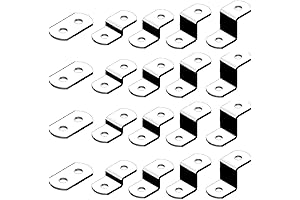 Offset Canvas Clips for Picture Framing Assorted Small Sizes