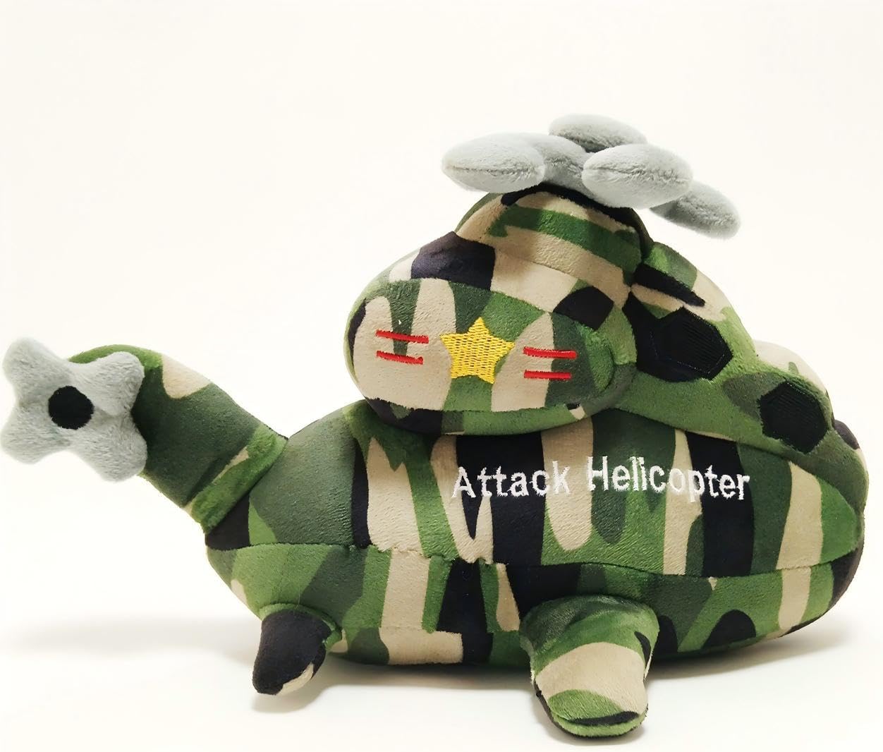 Airplan Helicopter Plush Toy, Aircraft Stuffed Toy Soft Warplane Pillow Gift for Kids Boys Girls 13 Inches