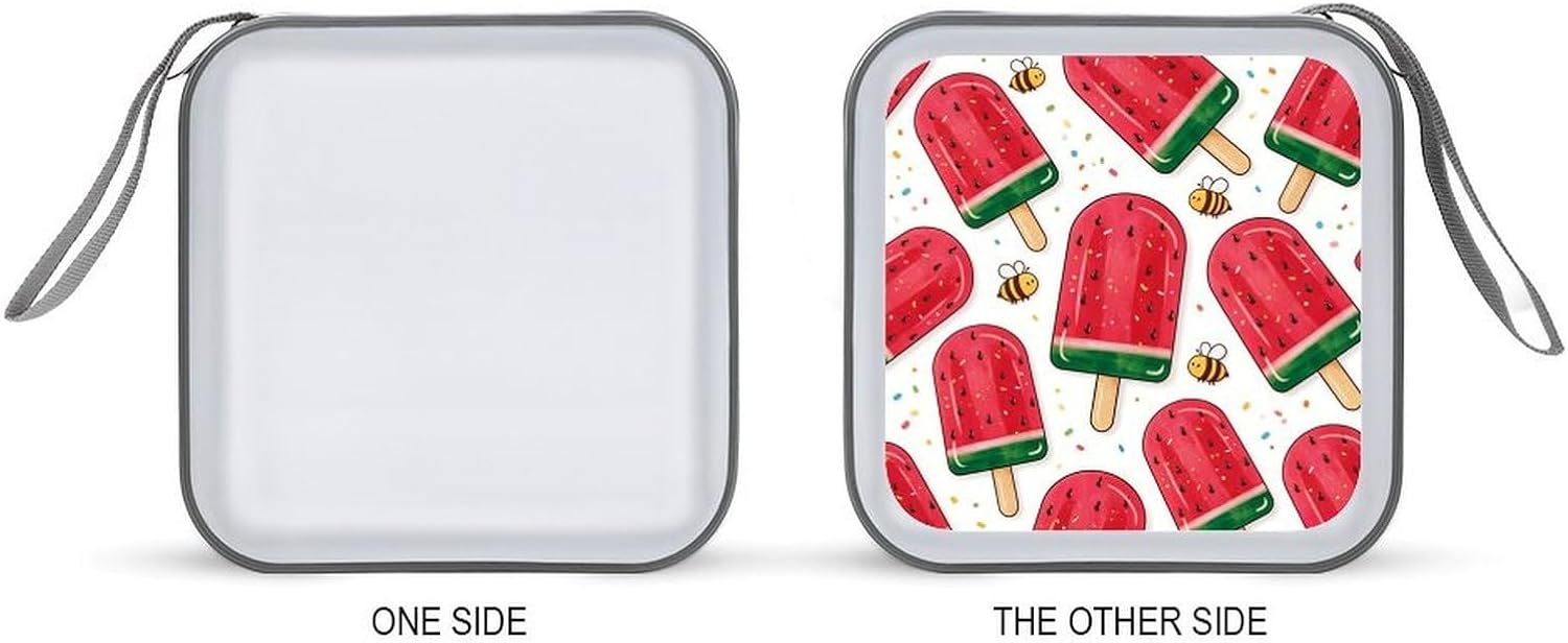 Watermelon Ice Cream CD Case CD Storage Box DVD Sleeves