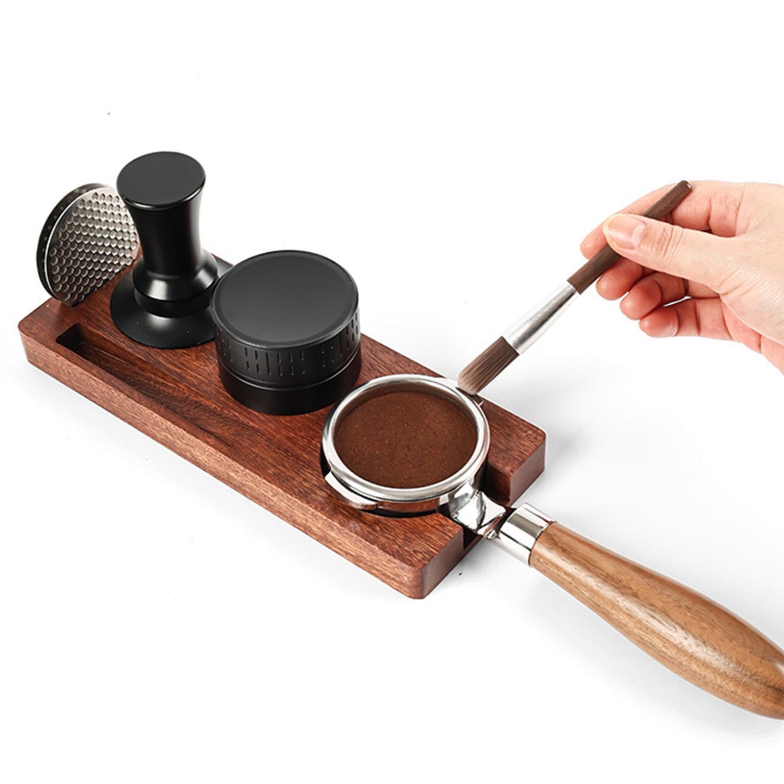 Espresso-Tamper-Station, multifunktionales Aufbewahrungsregal für Kaffeezubehör, Zubehör-Organizer fürs Büro, 58 Mm