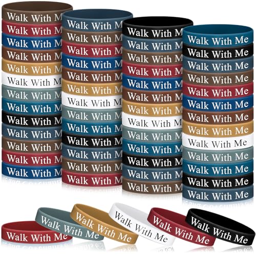 Foilswirl 50 Pcs LDS Mormon Silicone Bracelet LDS Youth Theme