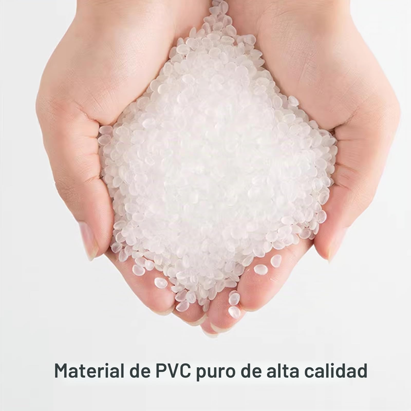 Mantel Transparente Rectangular de PVC 3mm - Protector de Mesa Resistente al Calor 65°, Impermeable y a Prueba de Aceite (90x180cm/35x71in)