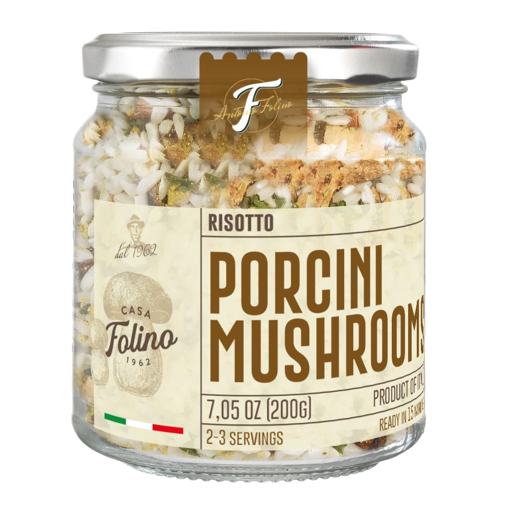 CasaFolino Risotto listo calabacín y tomates secos, 200 g, platos preparados para arroz carnaroli sin gluten sin lactosa (200 g, Calabacines y tomates secos) — view 9