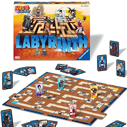 Naruto Ravensburger 27557 jeu de société Labyrinth Famille - vue 4