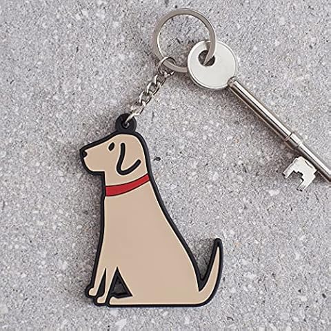 Sweet William Yellow Labrador Keyring Cover