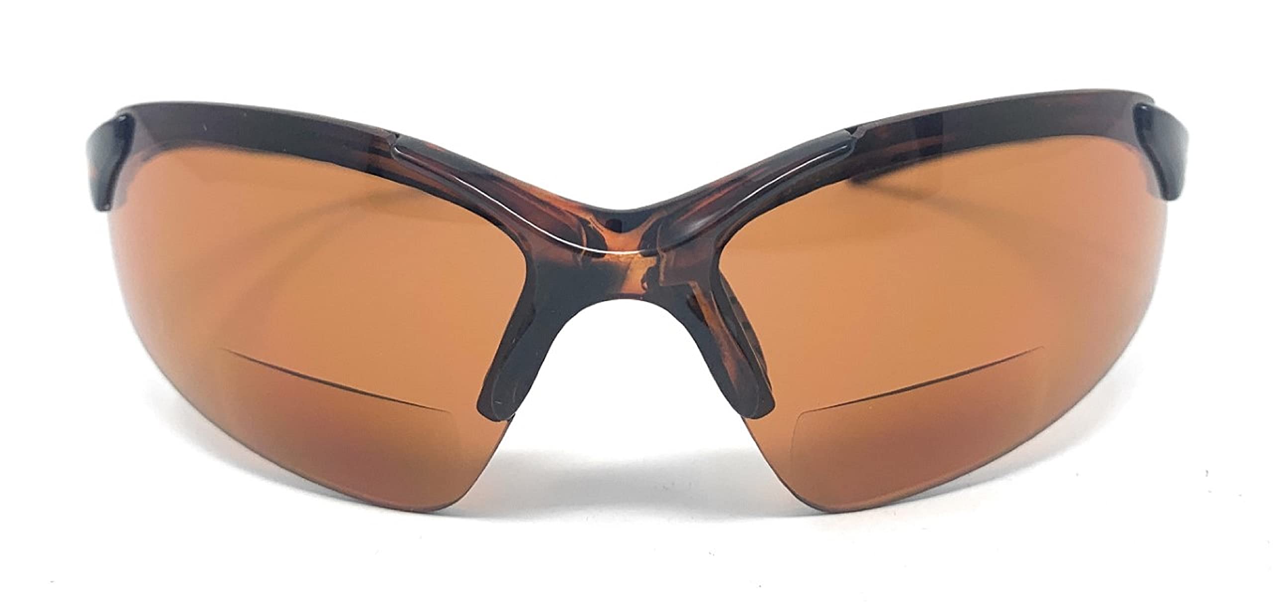 Generic The Competitor Bifocal Sun Reader Semi Rimless Sport and Wrap Around Reading sunglasses