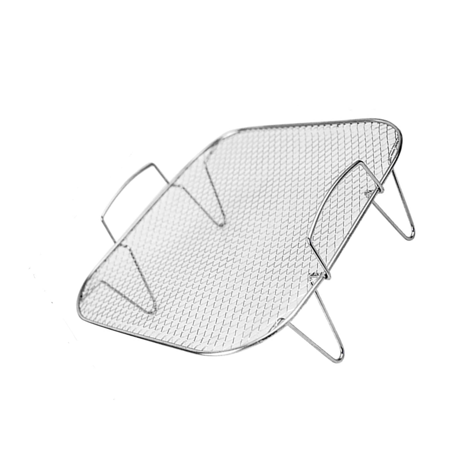 YWLUUOO Shape Air Fryers Meshes Tray Food Grade Stainless Steel Cooking Grate for Baking and Grilling Air Cooker Accessories Rustless