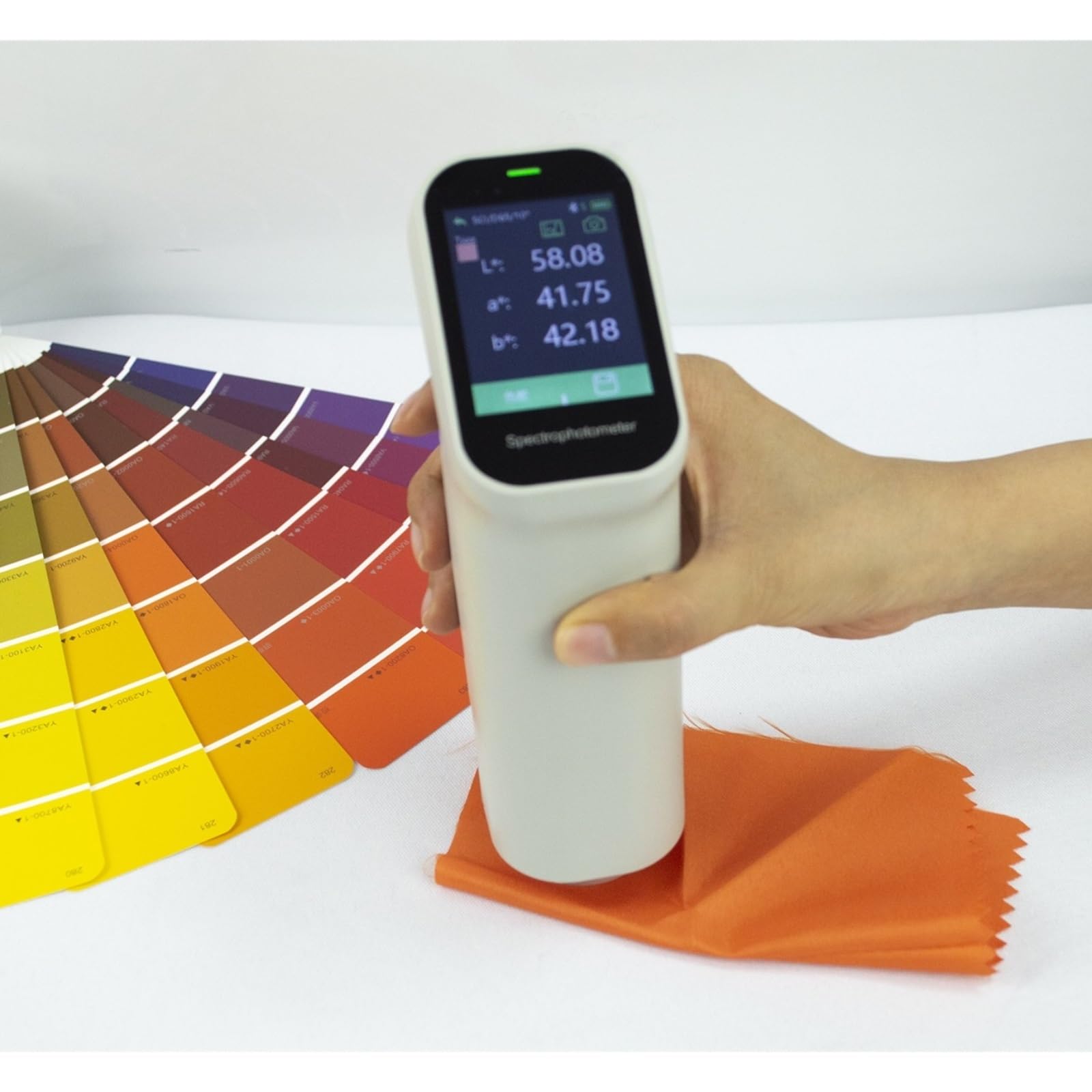 Inspección del color con colorímetro Compatible software for teléfonos móviles y computadoras Impresión, embalaje(DS200)