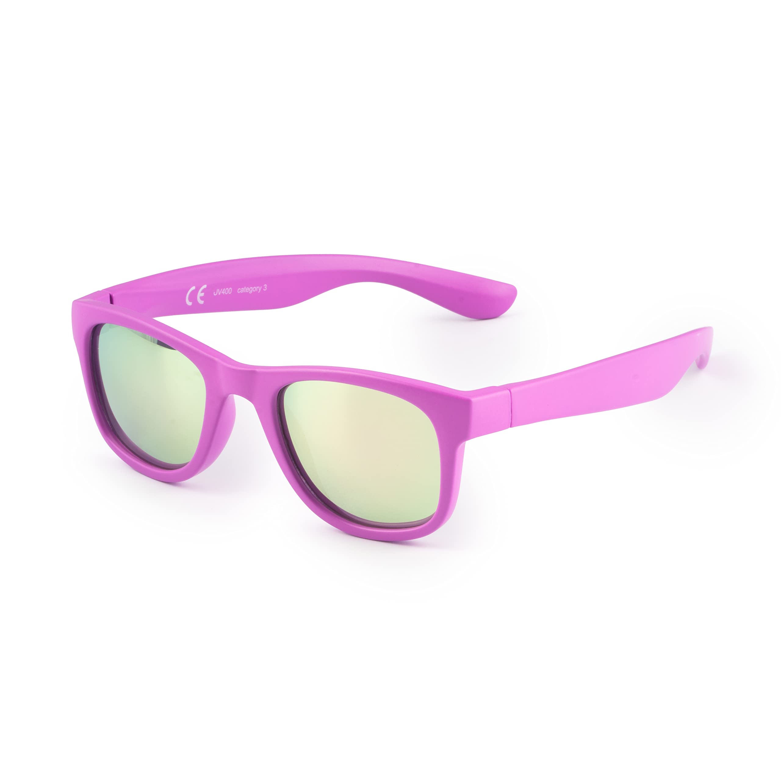 Kiddus Sunglasses made from Recycled Fishing Nets. For boys and girls from 12 years. 100% UV400 protection against ultraviolet rays. Contributes to Marine Waste Reduction