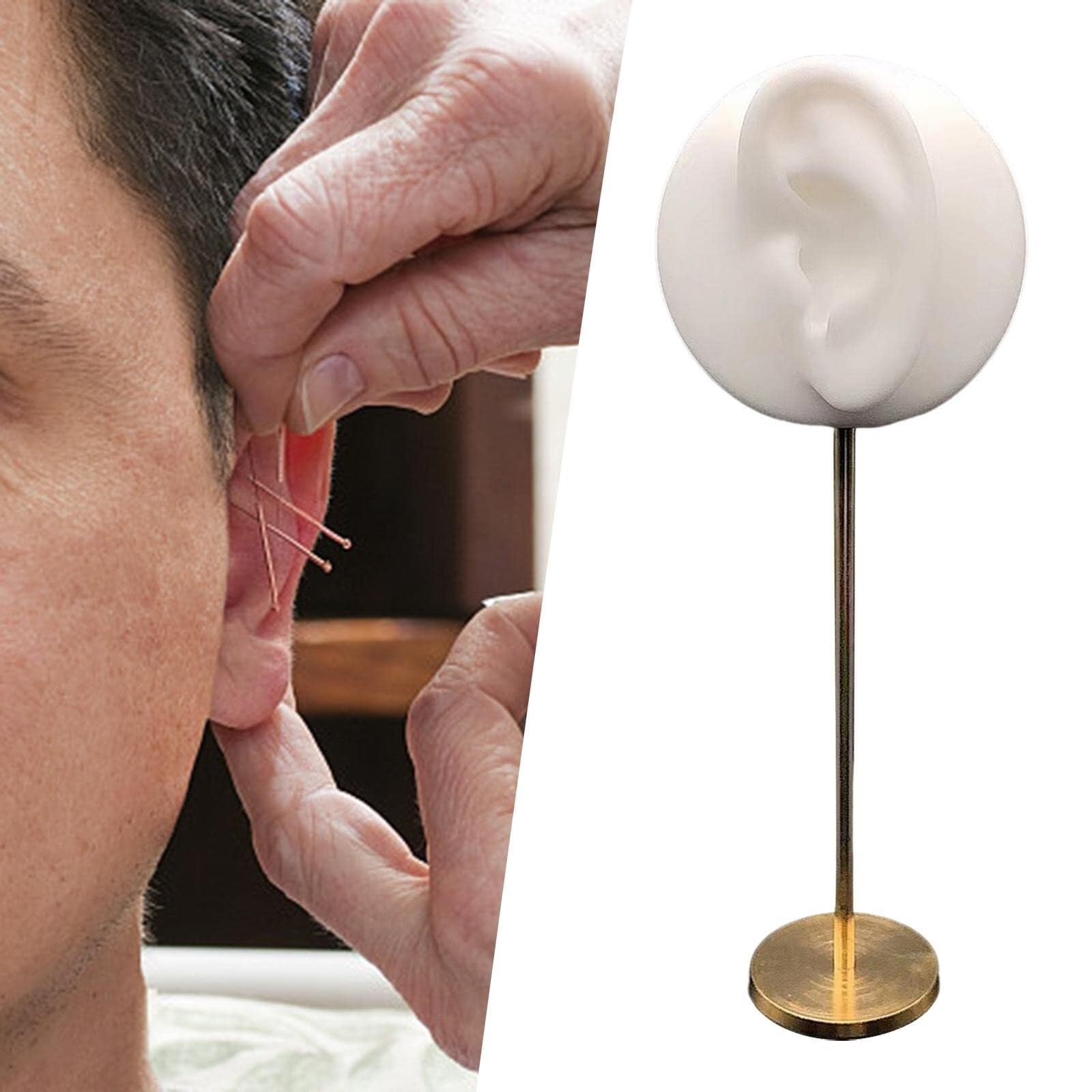 Expositor de Joyas de Silicona con Forma de Oreja, Organizador de Pendientes y Collares para el hogar (Derecha)
