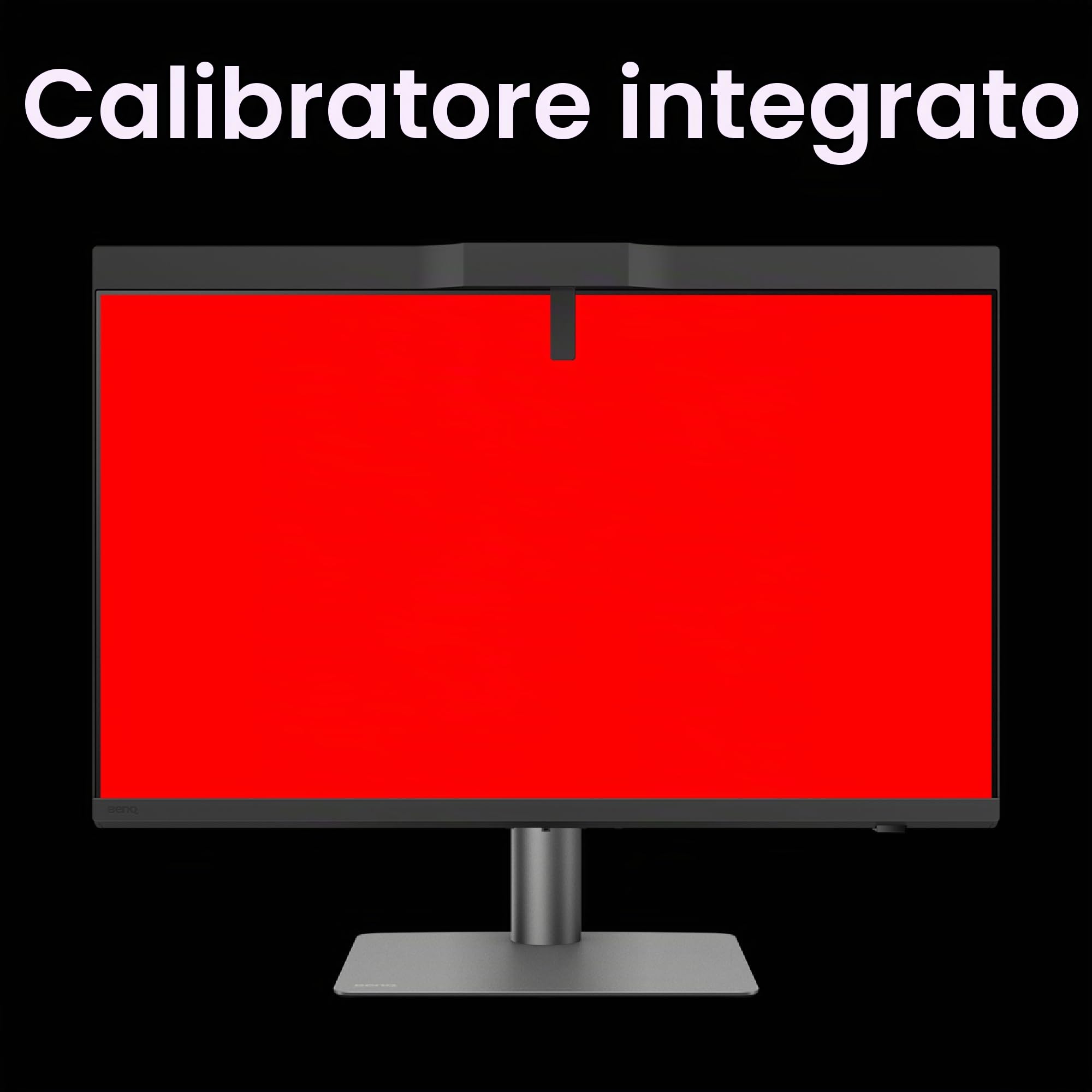 BenQ Creative Pro PD2770U 27” 4K monitor con gestione cromatica, calibrazione hardware, 99% RGB/DCI-P3, 100% Rec.709, USB-C96W, collegamento daisy chain, KVM, per studi grafici e di video editing