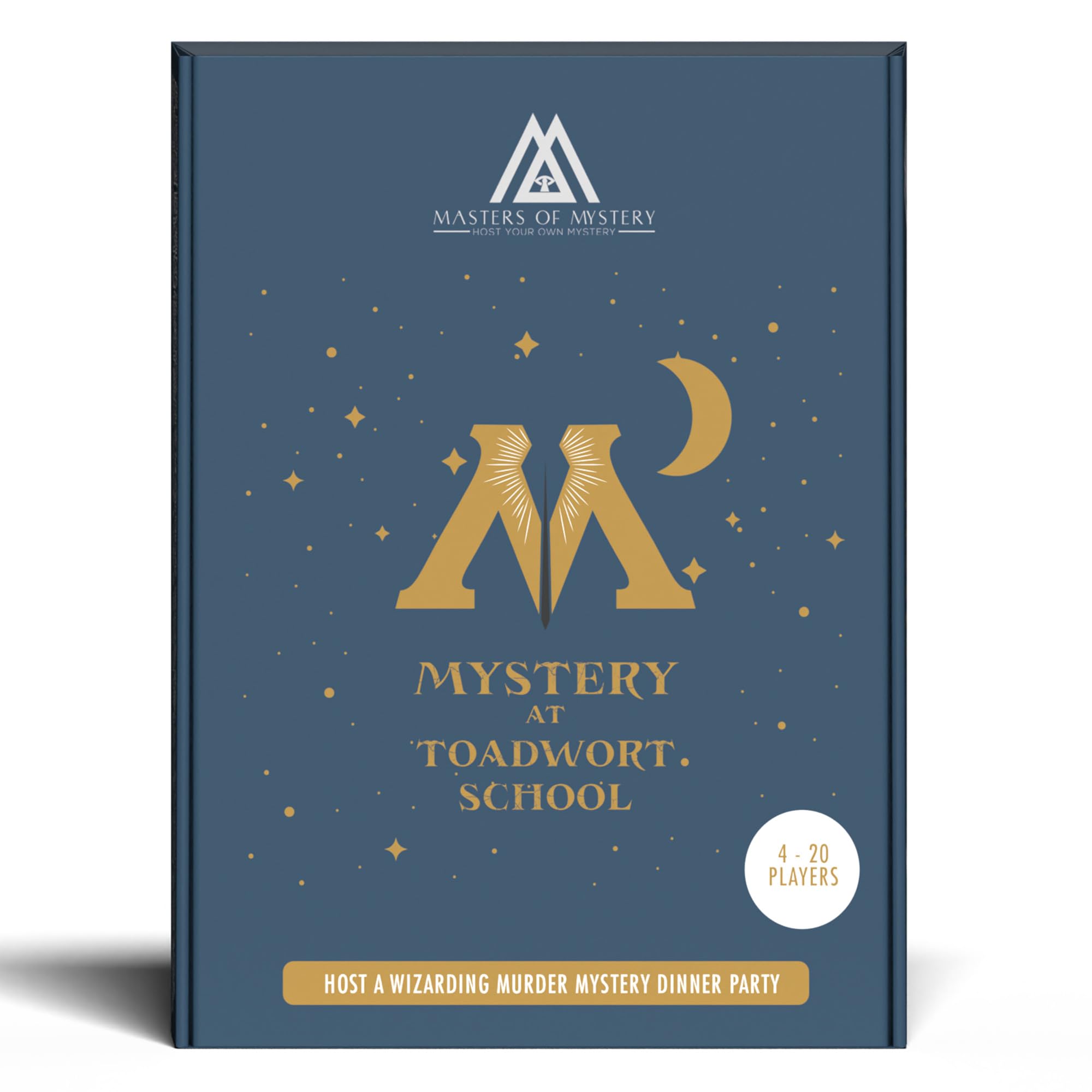 Masters of Mystery Wizarding Murder Mystery Dinner Party Game for 4-20 Players