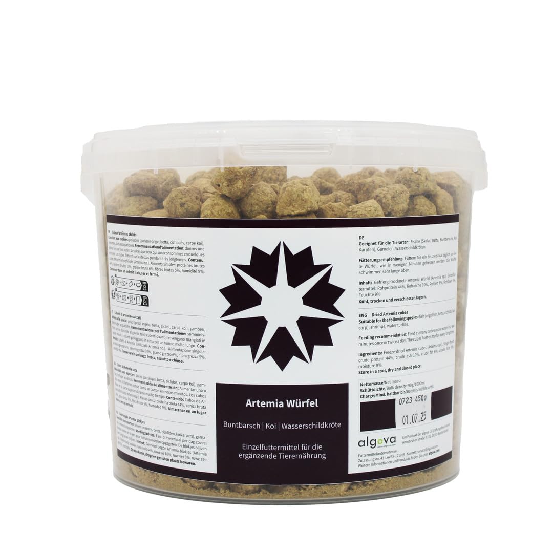 Artemia Cubetti FD liofilizzati galleggianti (5L = 450g)