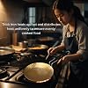 Hammered Brass Tawa with Handle for Roti Paratha Chapati – Traditional Handcrafted Indian Flat Pan for Cooking – Heavy Duty Brass Cookware – Heat Retention & Even Cooking