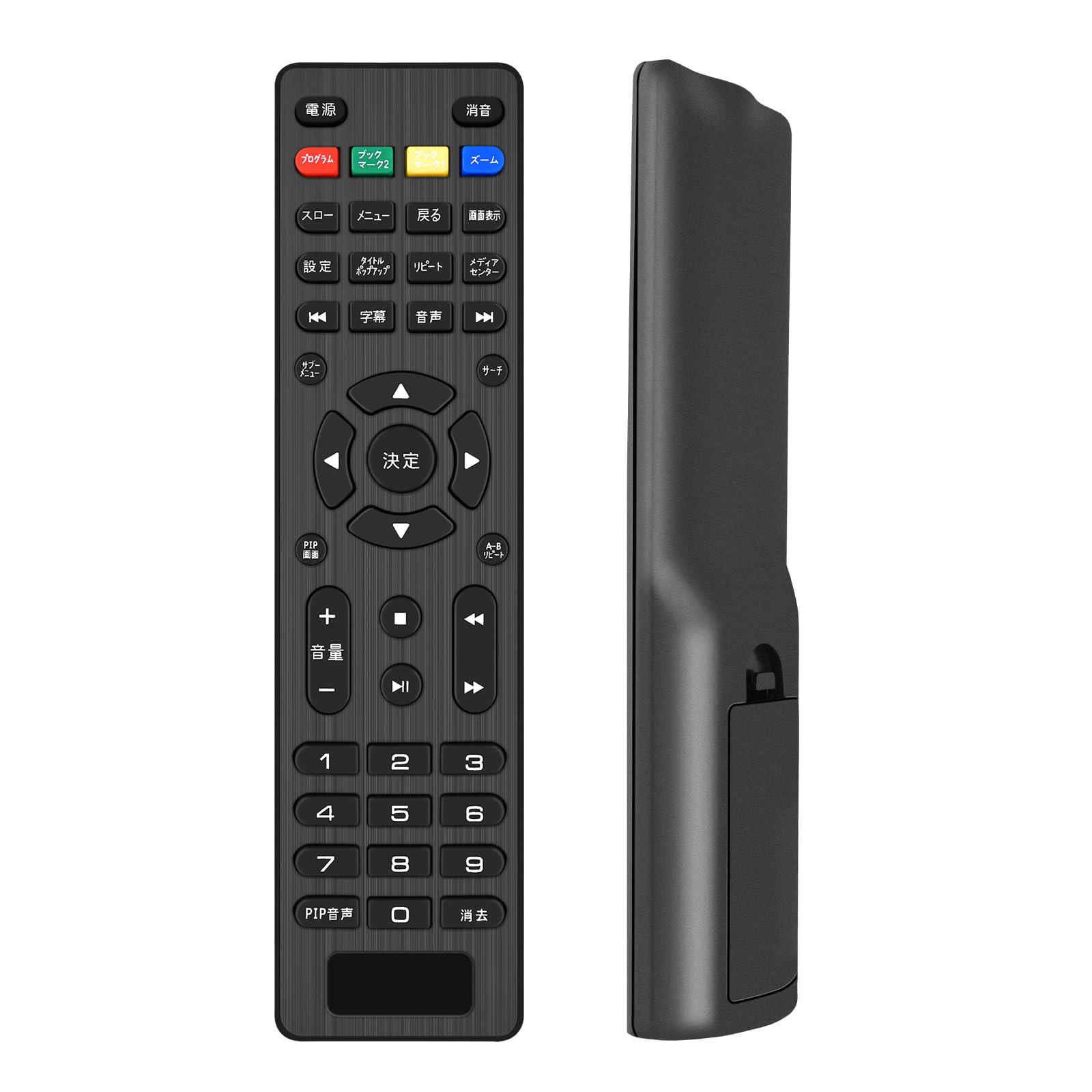 N NUTROMO BLUEWIDE互換リモコン DVDプレーヤー用リモコン EVP-203 TK10BD TK14FBD TK16BD対応