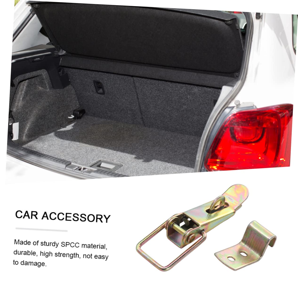2 Sets Draw Latch Hold Down Hasp for Carriage