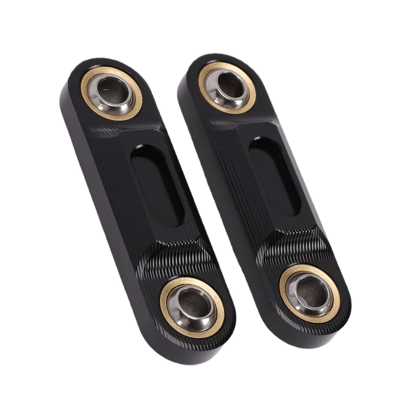 KIMISS Biellettes de Barre Stabilisatrice, Kit de Rotules en Aluminium usiné avec Double Roulement pour une Meilleure Tenue de Route et une stabilité Accrue, Compatibles avec Spyder F3 (BLACK)