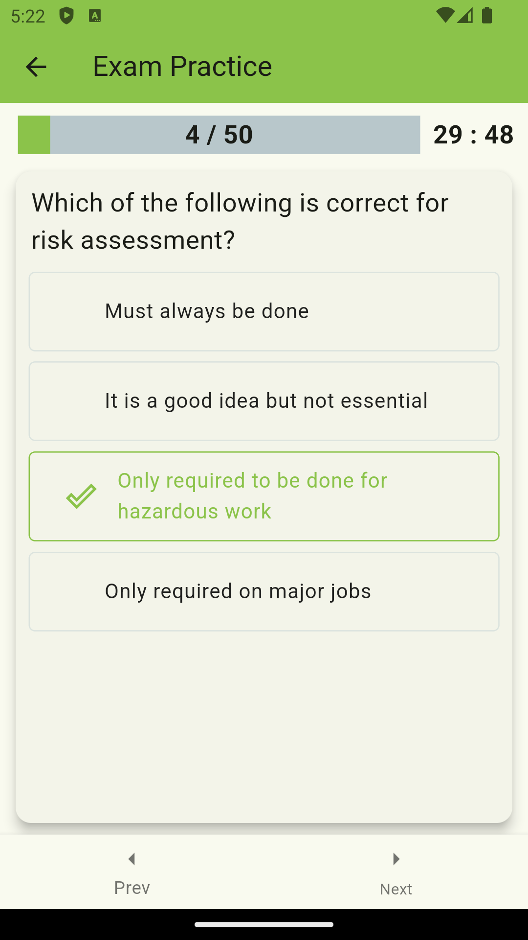 ECS HS&E Assessment Test App - App on Amazon Appstore
