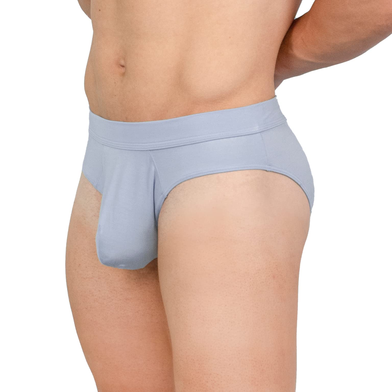 ObviouslyMen's Underwear Brief EliteMan AnatoMAX (Ice/L)