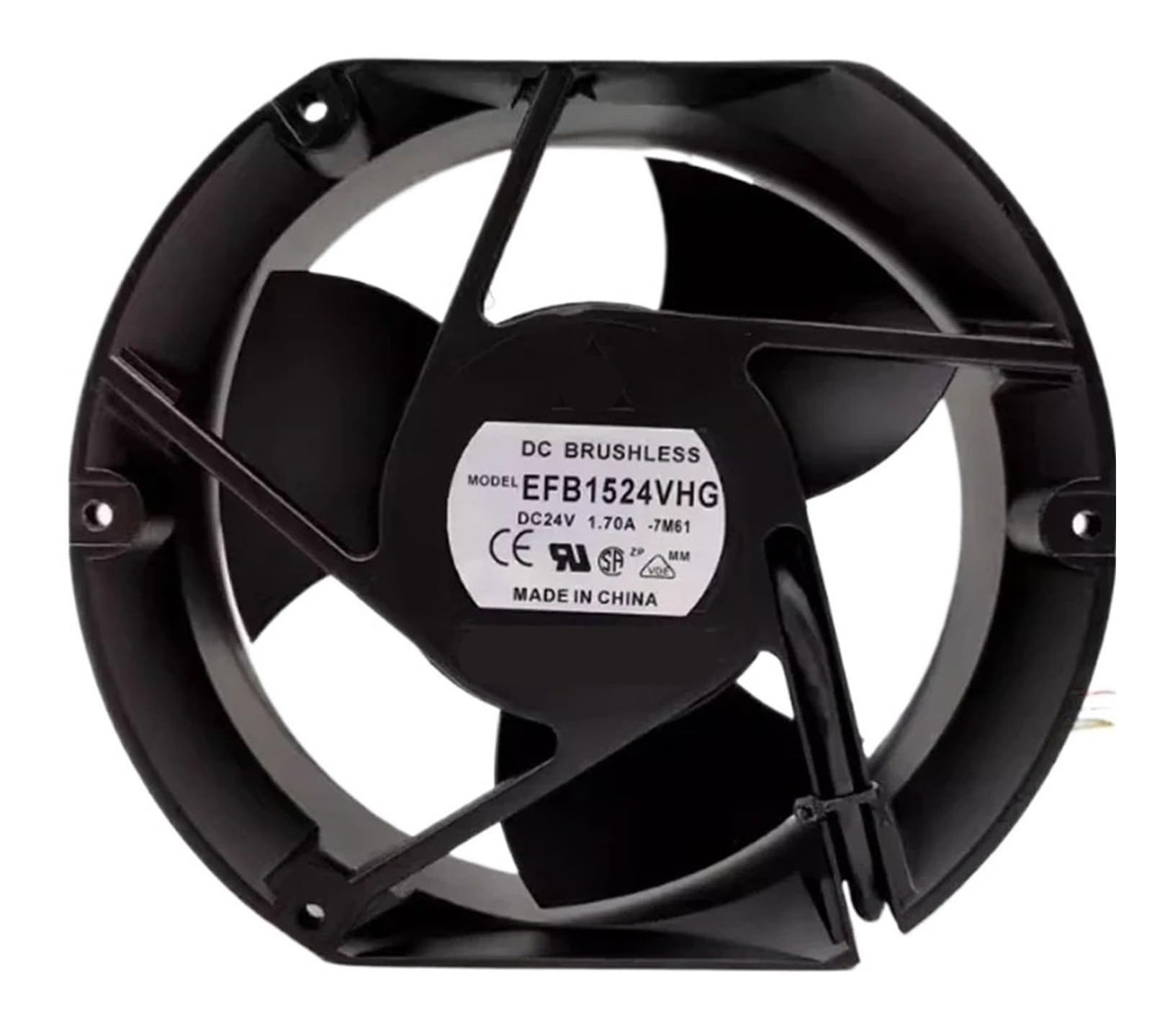 LZIKKGKI 17CM 17050 24V 1.70A EFB1524VHG 24V Fan(2-wire)
