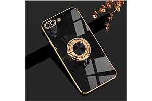EYZUTAK Electroplated Magnetic Ring Holder Case