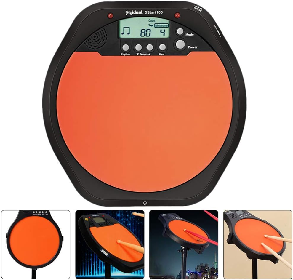 Digital Electronic Drummer Training Metronome Drum Pad for Kids Beginners