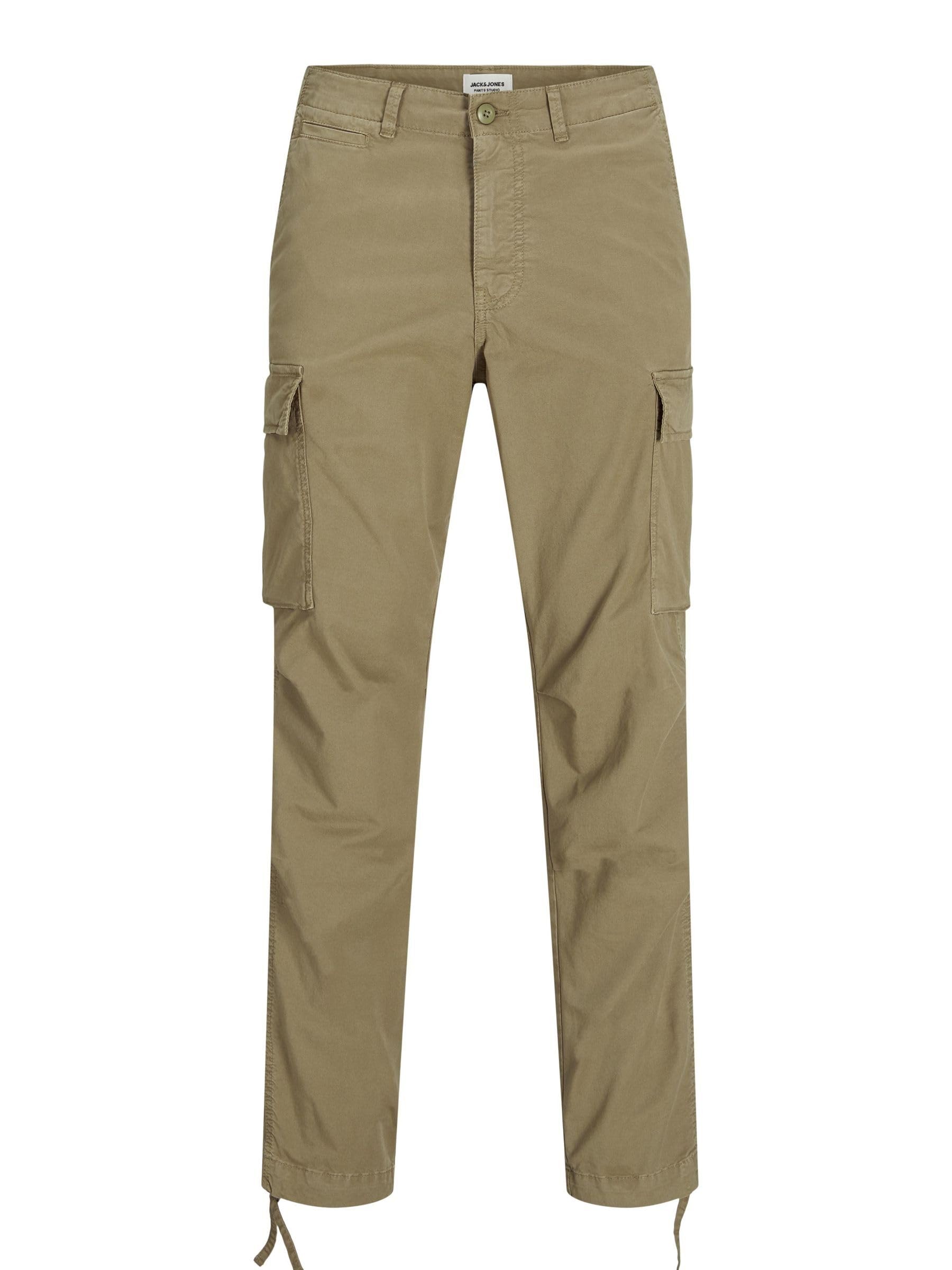 JACK & JONES Male Cargo Trousers Tapered Fit Cargo Trousers