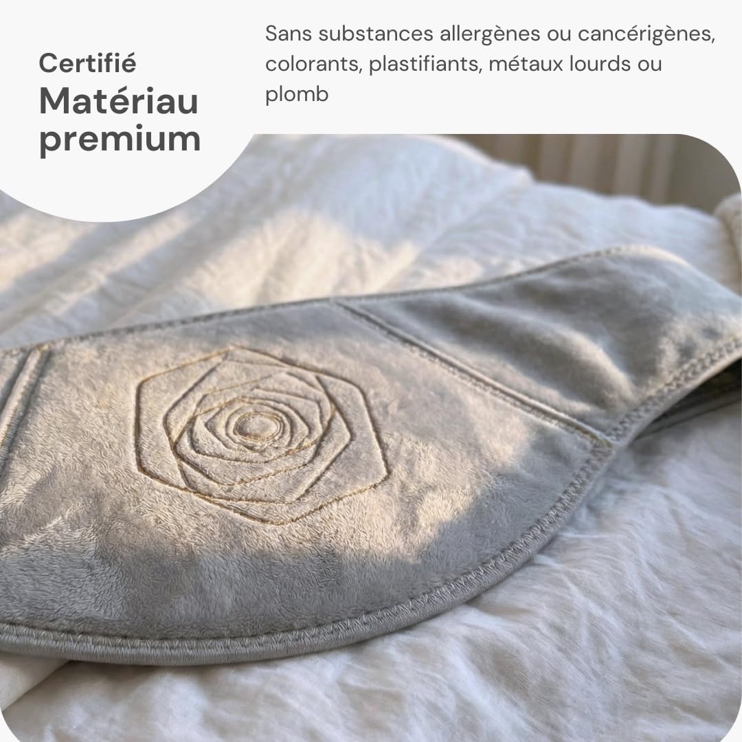 Vulpés BellyBelt Ultra Dual Zone – Ceinture Chauffante Règles & Menstruelle | Chaleur Infrarouge pour Règles Douloureuses, Endométriose | Batterie Rechargeable 10.000mAh