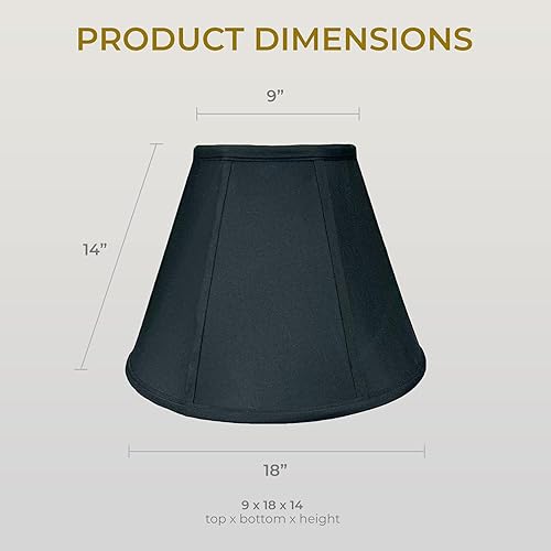 Miniatura 6 de Royal Design, pantalla de lámpara Deep Empire, BS-707-18BLK