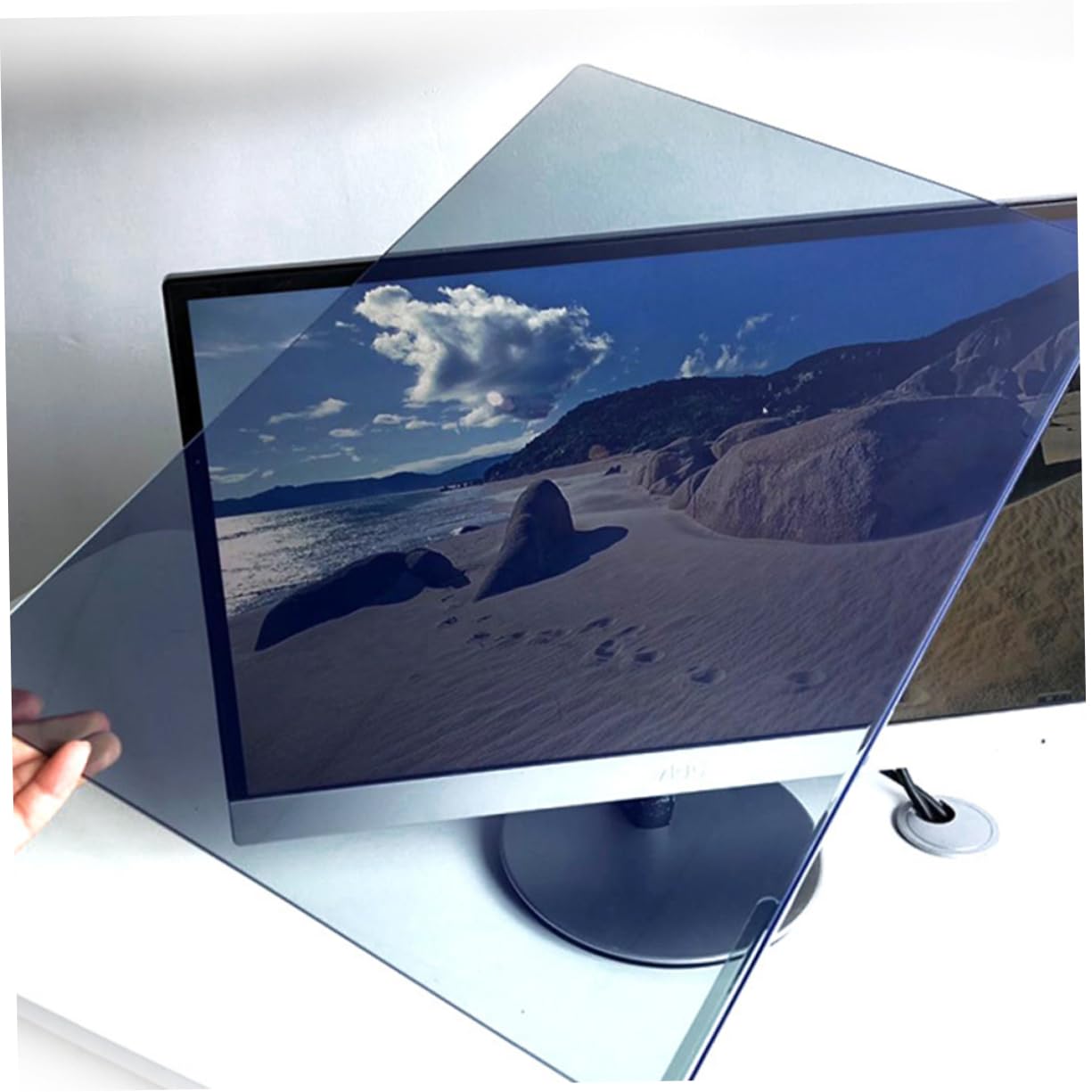 Lurrose 1 Pezzo Protezione Schermo per Laptop e Tv Pellicola Protettiva Antiriflesso per Computer Tecnologia Rimovibile e Facilità Installazione Compatibile con Schermi