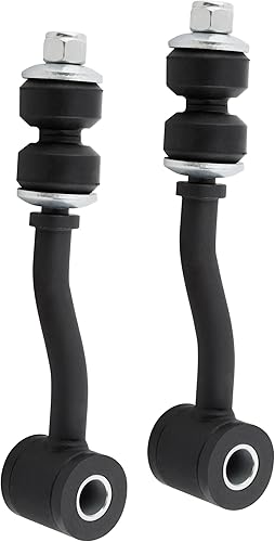 Miniatura 2 de Juego de 2 eslabones de barra estabilizadora de suspensión delantera, par de eslabones laterales para conductor izquierdo y pasajero derecho apto