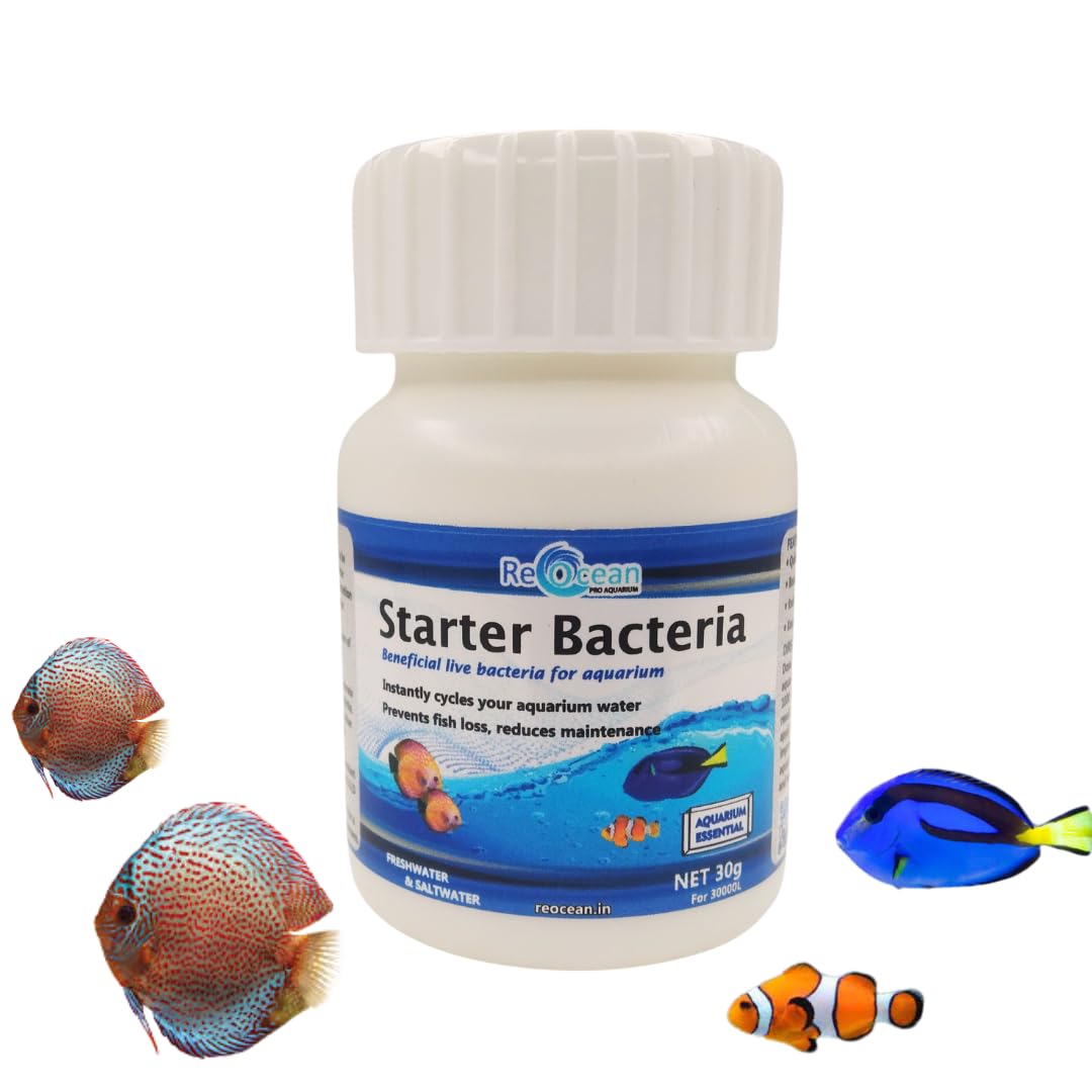 Premier Plants Starter Bacteria Pro-Biotic Beneficial Live Bacteria for Aquarium and Filters Aquatic Plant Fertilizer (30Gram)