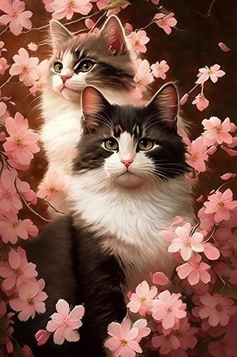 Miniatura 10 de ZKOPAVS Kit de pintura de diamantes de dos delfines para adultos, arte de taladro completo, imágenes por números, punto de cruz, diamantes de