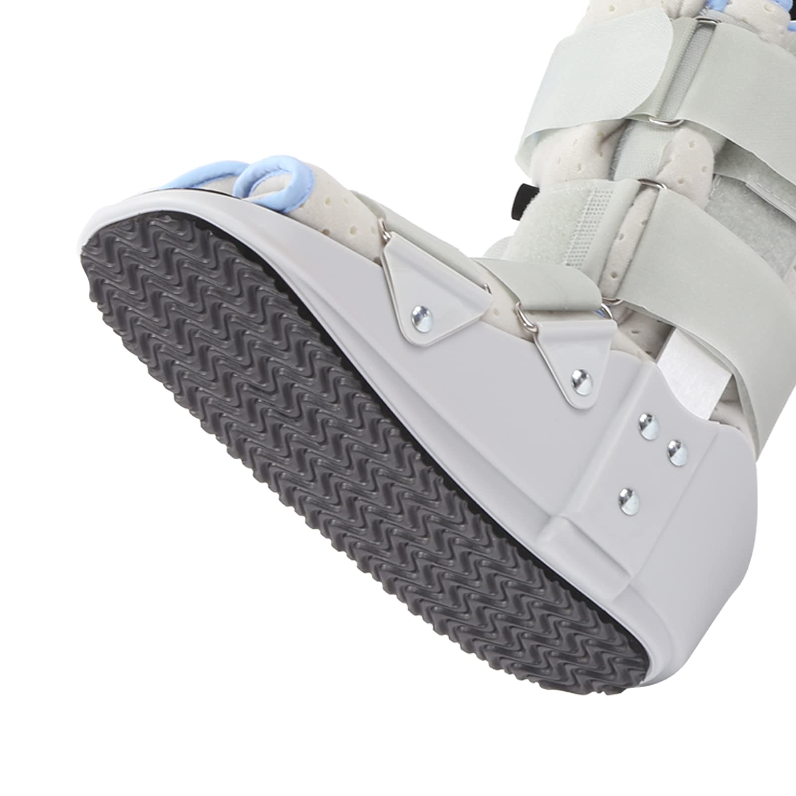Bota para Fracturas De Tamaño M, Tobillera Ajustable, Férula De Tobillo Ajustable, Soporte Transpirable para La Rehabilitación De Lesiones De Tobillo Y Tendón De Aquiles