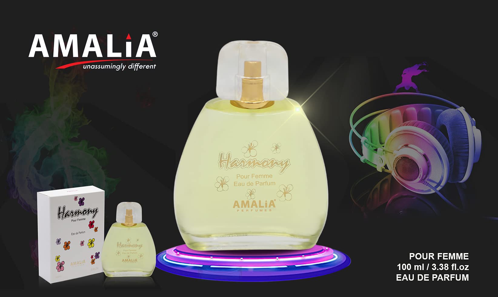 Amalia Perfumes Eau De Parfum Pour Femme, 100ml