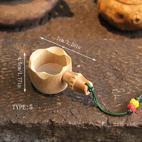 Bamboo Tea Infuser Filter Colander Strainer Hand Made Crafts Novelty Tea Tool Vintage Kung Fu