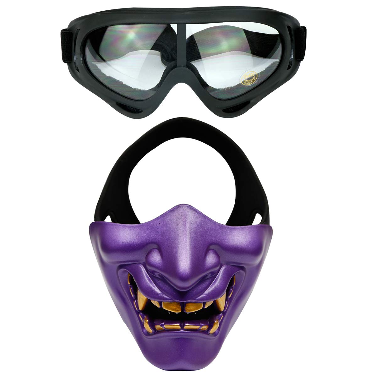 Buy AOUTACC Halloween Costume Cosplay Airsoft Mask BB Gun Evil Demon