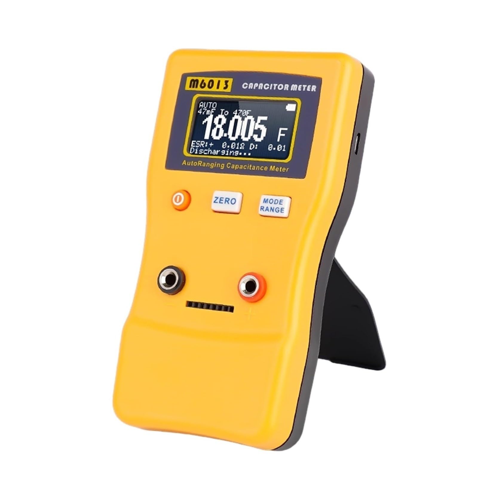 Medidor de capacitancia, probador de rango automático pequeño digital